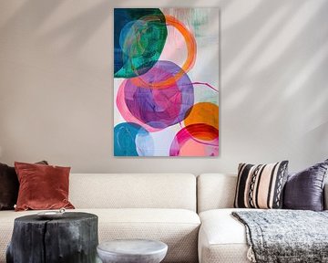 Zen Modern colourful shapes by Zen and More
