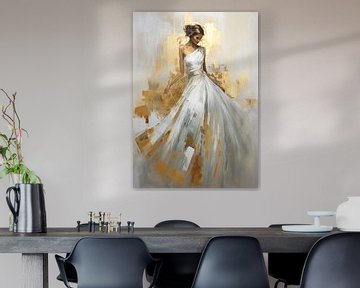 Graceful Aurora van Abstract Schilderij