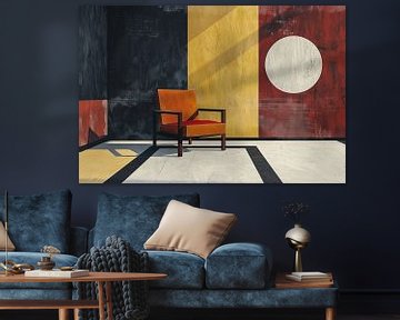Stoel Contrast | Circle of Solitude in Colors van Modern Collection