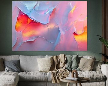 Hue | Colourful Abstract with Glow by Modern Collection