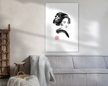 geisha kapsel van Péchane Sumie