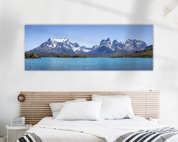 Der eisige Lago Grey im Torres Del Paine Park, Patagonien, Chile von Andreas Peters