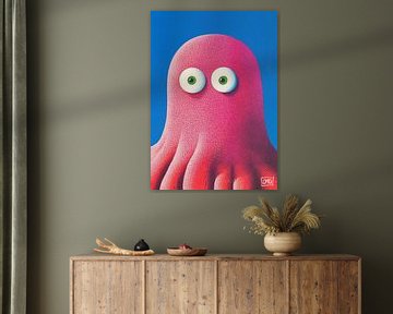 Squid | Eye-Popping Surprise by OMG Art