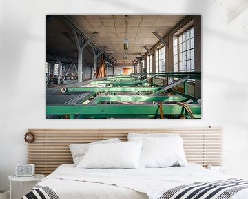 La chaîne de montage silencieuse - Une usine abandonnée dans l'immobilité