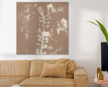 Blume. Japanische botanische Kunst in Braun und Weiß. von Dina Dankers