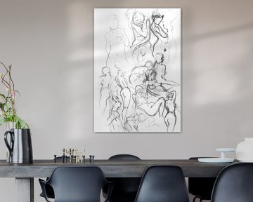 Model Drawing-22_1995 van Hans Zantman