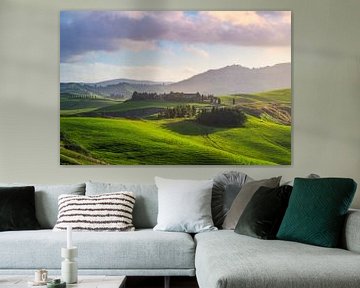 Sanfte Hügellandschaft in Volterra von Stefano Orazzini