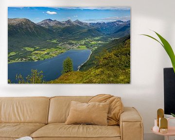 View of the Romsdalsfjord, Norway by Adelheid Smitt