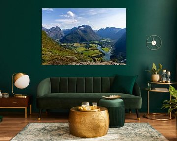 Views of Romsdal, Norway by Adelheid Smitt