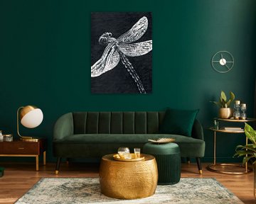 Libelle getekend van Ik ben Deb