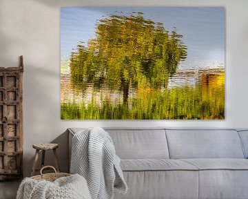 ein laubabwerfender Baum
