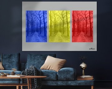 Triptych tree lane by whmpictures .com