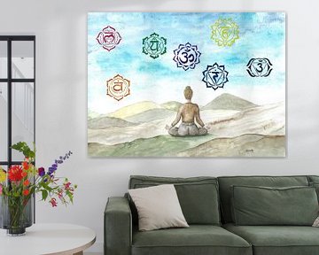 Chakra meditatie van Sandra Steinke