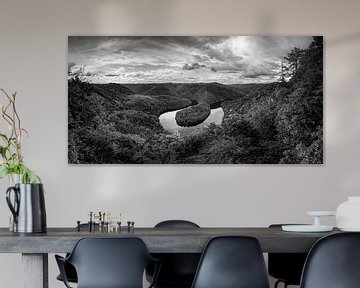 Frans natuurlandschap in zwart-wit van Manfred Voss, Zwart-Wit Fotografie
