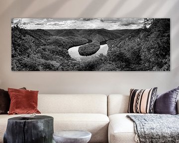 Natuur Landschap zwart-wit van Manfred Voss, Zwart-Wit Fotografie