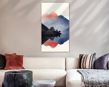 Mystical Reflections: The Magic of Mountains and Fog
