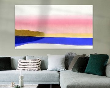 Zwevende Kleuren: Abstracte Eenheid in de Horizon van But First Framing