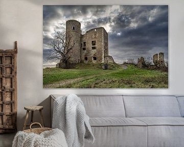 A view of Arnstein Castle by Andreas Völkel