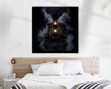 Stoomlocomotief portret