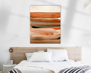 Herfst | Aquarel Abstract van Menega Sabidussi
