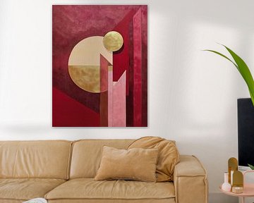 Abstract Dagdroom in Bordeaux van GᎥรєlค Art Ŧ๏г Y๏ย
