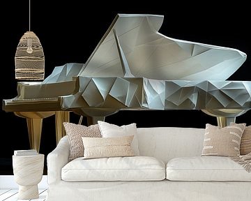 Origami-Klavier-Panorama