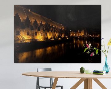 Gent bij nacht van Captured Moments