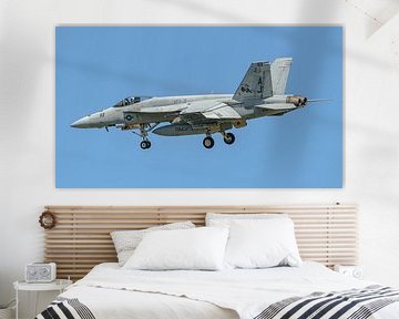 Boeing F/A-18E Super Hornet from VFA-31 Tomcatters. by Jaap van den Berg