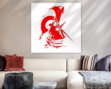 Abstracte kunst JM0073 van Johannes Murat