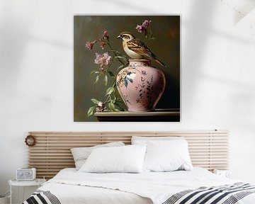 Still life of the Sparrow by Bianca ter Riet
