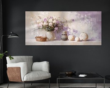 Painting flowers by ARTEO Paintings