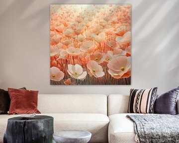 Blossom Blaze Array by Abstract Painting