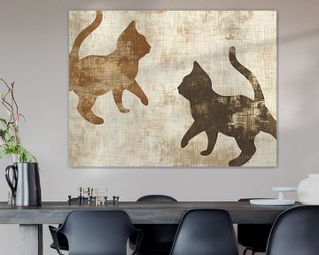 Time-Worn Feline Beauty van Modern Collection