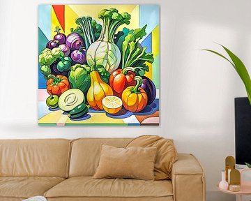 Vegetables in pastel #2 by zam art