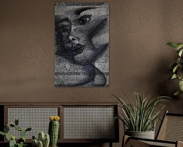 Black and White Film Star by Chateau Chabot Art