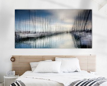 Marina St. Stefano al Mare | Imperia | Ligurien | Italien - eine abstrakte Interpretation von Nicole Holz