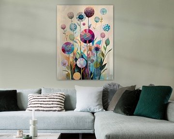 Flower pattern by Wonderful Art