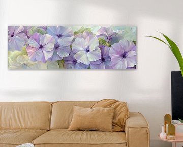 Tuinflox Schilderij | Infinite Bloom Aura