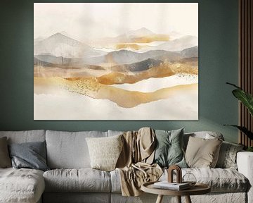 Landschap abstract van Modern Collection