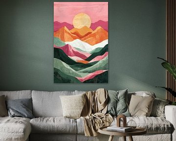 Sonnenaufgang im Rainbow Valley von Studio BB