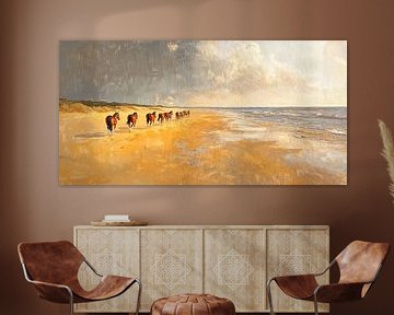 Paarden langs de Kust van Studio BB