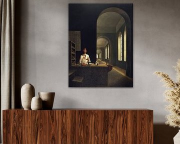 Franz Sedlacek, De scheikundige, 1932 van Atelier Liesjes