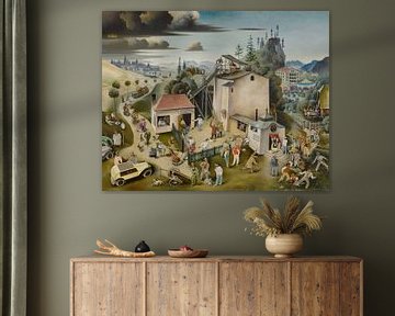 Franz Sedlacek, Oude vrouwenmolen, De molen van verjonging, 1937 van Atelier Liesjes