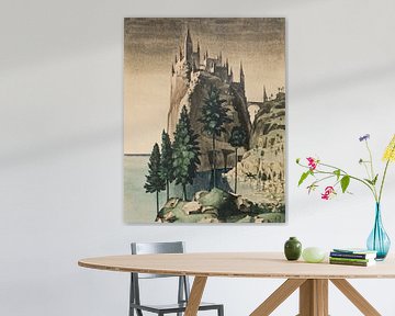 Franz Sedlacek, Het kasteel, 1925 van Atelier Liesjes