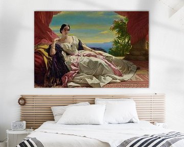 Franz Xaver Winterhalter, Portrait de Leonilla, princesse de Sayn-Wittgenstein-Sayn