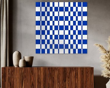 Ritme in blauw en wit