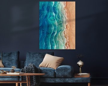 Life Comes In Waves van Estella Veldmeijer