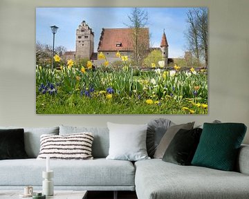 Kasteel in Dinkelsbühl, lentepark van SusaZoom