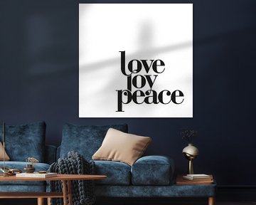 Bodoni liefde vreugde vrede