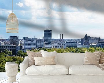 Berlin 360° in 10 panoramas - Panorama 5: City West with hotel and office towers on Kurfürstendamm and Tauentzienstrasse